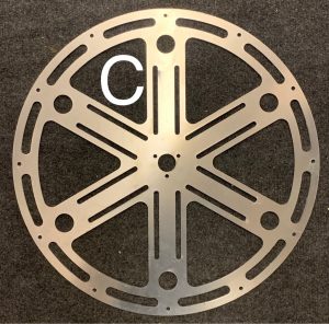 Dome Plate Six Spoke (Type C)